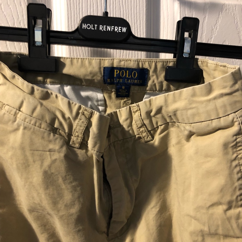 Boys Polo Ralph Lauren khaki pants size 12